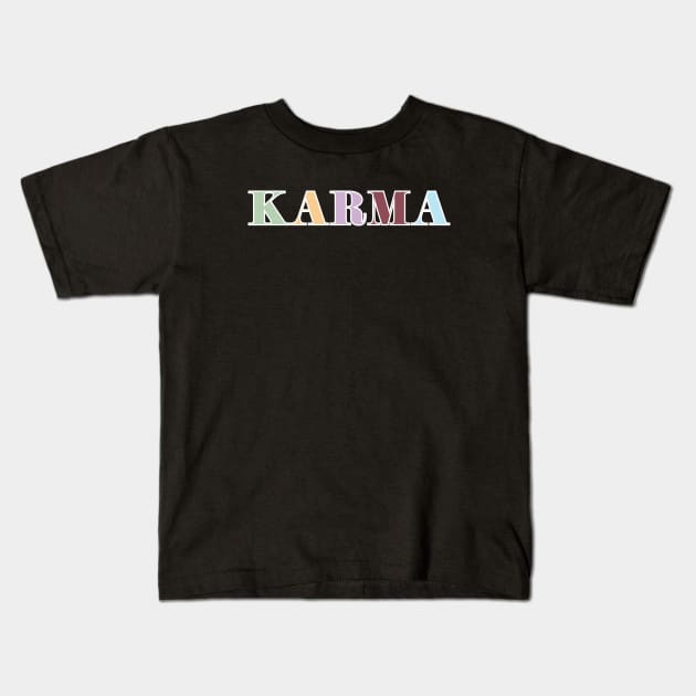 Eras Tour Karma Kids T-Shirt by Likeable Design